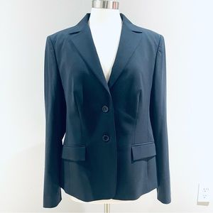 Boss Hugo Boss black wool blazer jacket 14